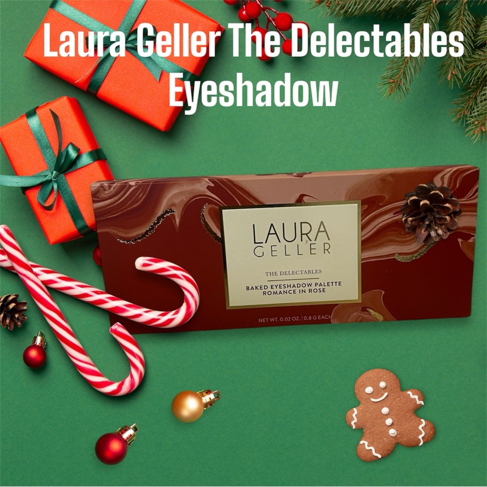 Laura Geller The Delectables Baked Eyeshadow Palette Romance in Rose NWT